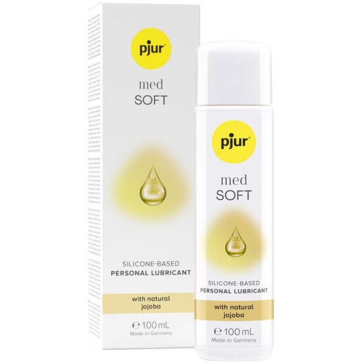 PJUR - MED SOFT GLIDE LUBRICANTE SILICONA 100 ML | VibraZon