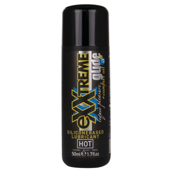 HOT - EXXTREME GLIDE LUBRICANTE BASE SILICONA + ACEITE CONFORT A+ 50 ML | VibraZon