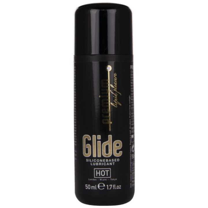 HOT - PREMIUM SILICONA GLIDE LUBRICANTE BASE SILICONA 50 ML | VibraZon