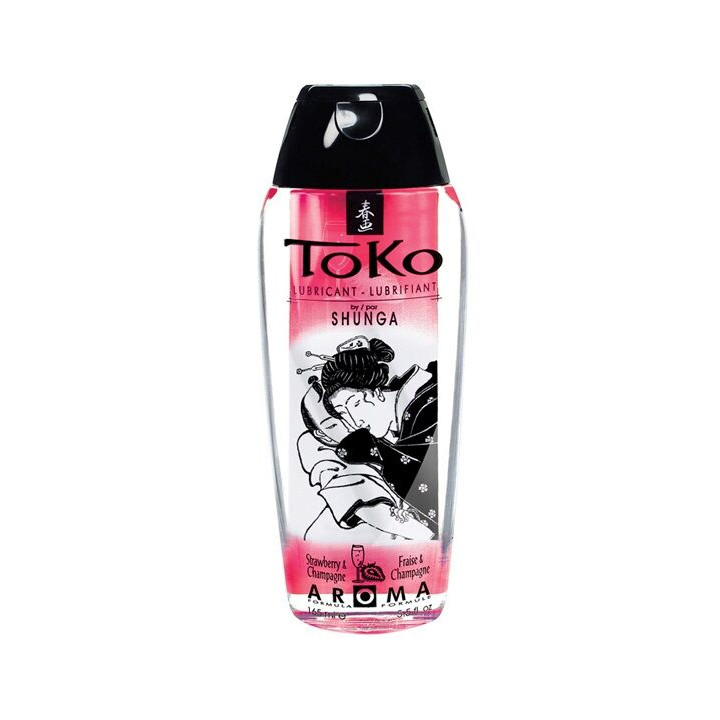 SHUNGA - TOKO AROMA LUBRICANTE FRESAS Y CHAMPAGNE | VibraZon