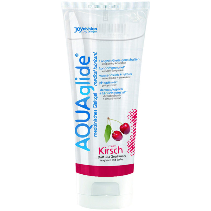 JOYDIVISION AQUAGLIDE - LUBRICANTE SABOR CEREZA 100 ML | VibraZon