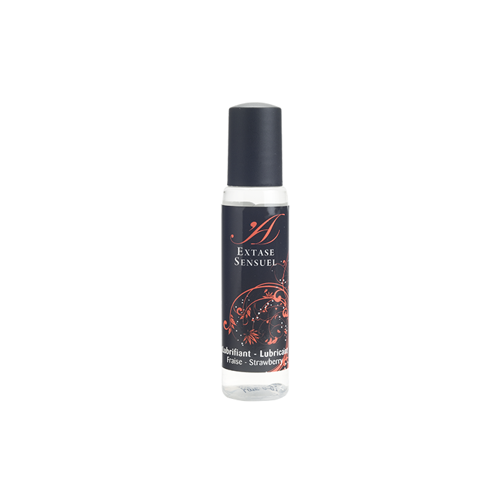 EXTASE SENSUAL - LUBRICANTE FRESA VIAJE 35 ML | VibraZon