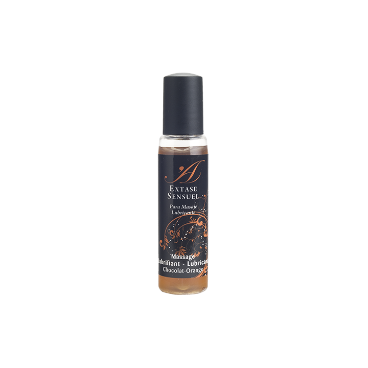 EXTASE SENSUAL - LUBRICANTE CHOCOLATE & NARANJA VIAJE 35 ML | VibraZon