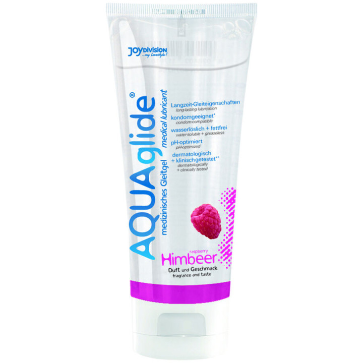 JOYDIVISION AQUAGLIDE - LUBRICANTE SABOR FRAMBUESA 100 ML | VibraZon