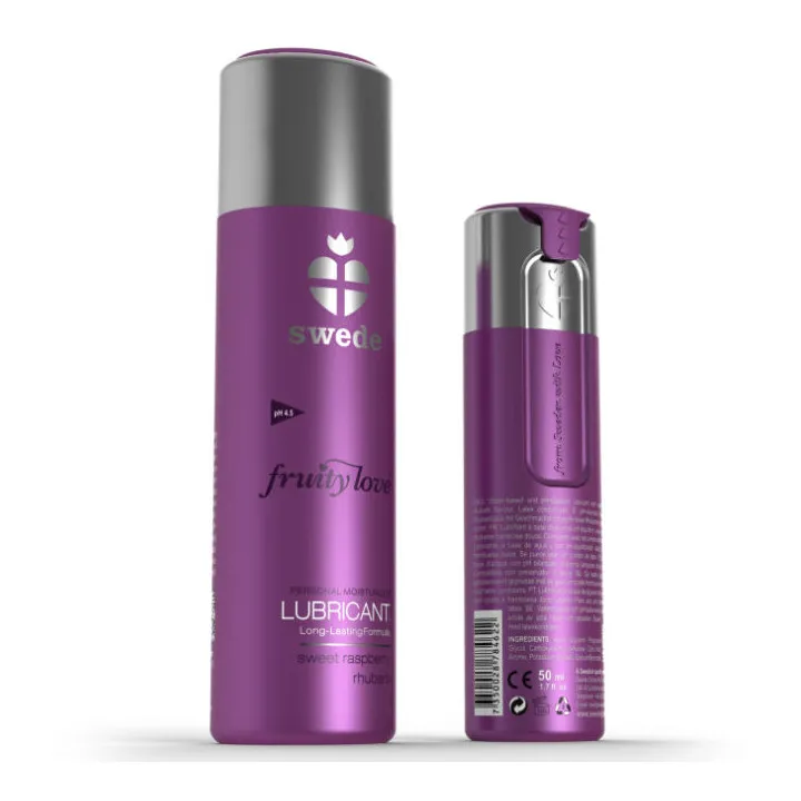 SWEDE - FRUITY LOVE LUBRICANTE FRAMBUESAS Y ACELGA ROJA 100 ML