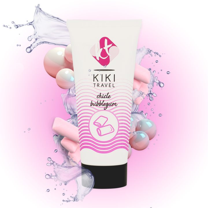 KIKÍ TRAVEL - LUBRICANTE SABOR A CHICLE 50 ML | VibraZon