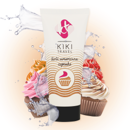 KIKÍ TRAVEL - GEL DESLIZANTE SABOR A TARTA AMERICANA CUPCAKE 50 ML | VibraZon