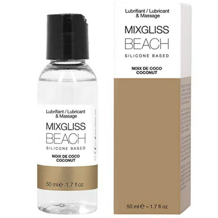 MIXGLISS - BEACH LUBRICANTE SILICONA 50 ML | VibraZon