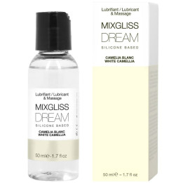 MIXGLISS - DREAM LUBRICANTE SILICONA CAMELIA BLANCA 50 ML | VibraZon