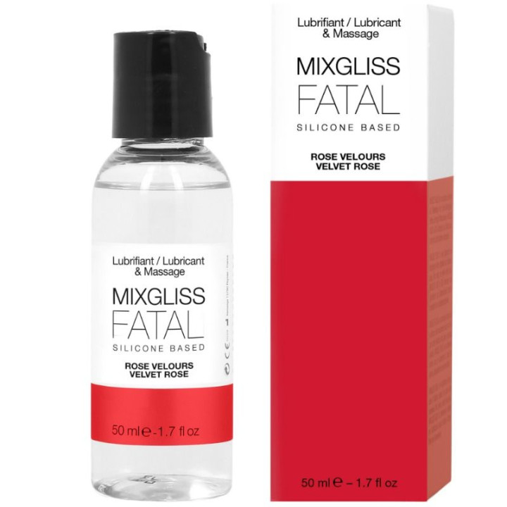 MIXGLISS - FATAL LUBRICANTE SILICONA ROSAS 50 ML | VibraZon