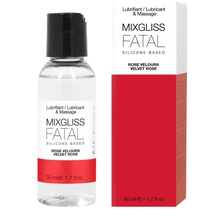 MIXGLISS - FATAL LUBRICANTE SILICONA ROSAS 50 ML
