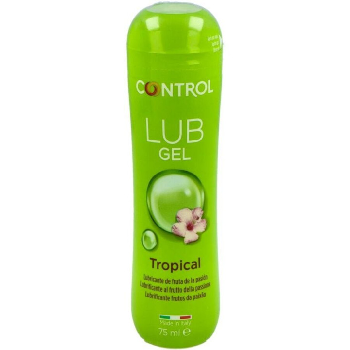 CONTROL - LUB GEL LUBRICANTE TROPICAL 75 ML | VibraZon