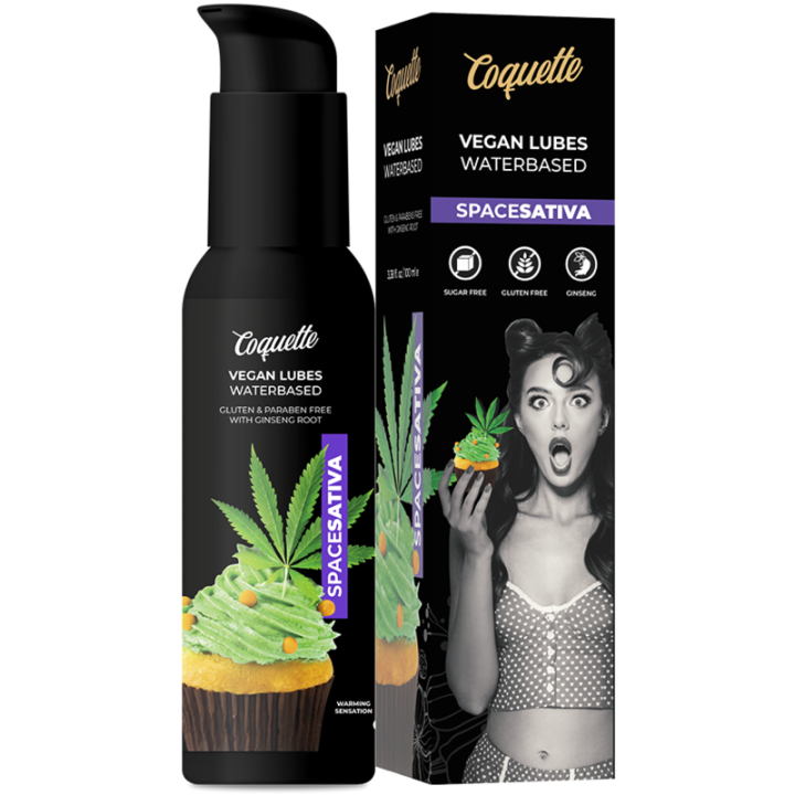 COQUETTE CHIC DESIRE - PREMIUM EXPERIENCE LUBRICANTE VEGANO SPACE SATIVA 100 ML | VibraZon