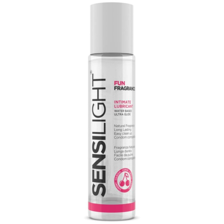INTIMATELINE - SENSILIGHT LUBRICANTE BASE AGUA CEREZA 60 ML | VibraZon