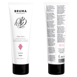 BRUMA - GEL DESLIZANTE CON ALOE VERA SABOR A NUBE 100 ML | VibraZon