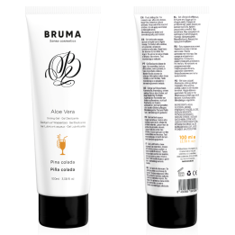BRUMA - GEL DESLIZANTE CON ALOE VERA SABOR A PIÑA COLADA 100 ML | VibraZon