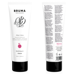 BRUMA - GEL DESLIZANTE CON ALOE VERA SABOR A CHICLE 100 ML | VibraZon