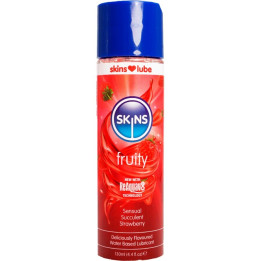 SKINS - FRUITY LUBRICANTE BASE DE AGUA FRESA 130 ML | VibraZon