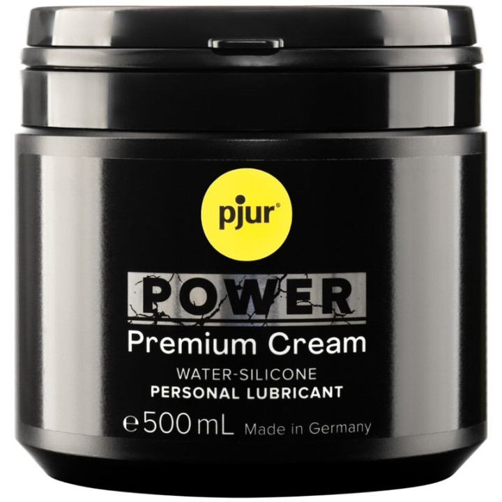 PJUR - POWER PREMIUM CREAM PERSONAL LUBRICANTE 500 ML | VibraZon
