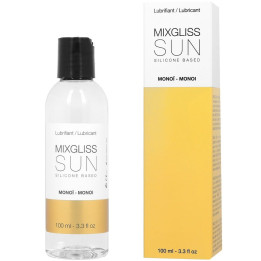 MIXGLISS - BASED LUBRICANTE BASE SILICONA ÁROMA MONOI 100ML | VibraZon