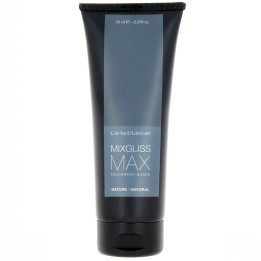 MIXGLISS - MAX LUBRICANTE ANAL BASE AGUA NATURAL 70 ML | VibraZon