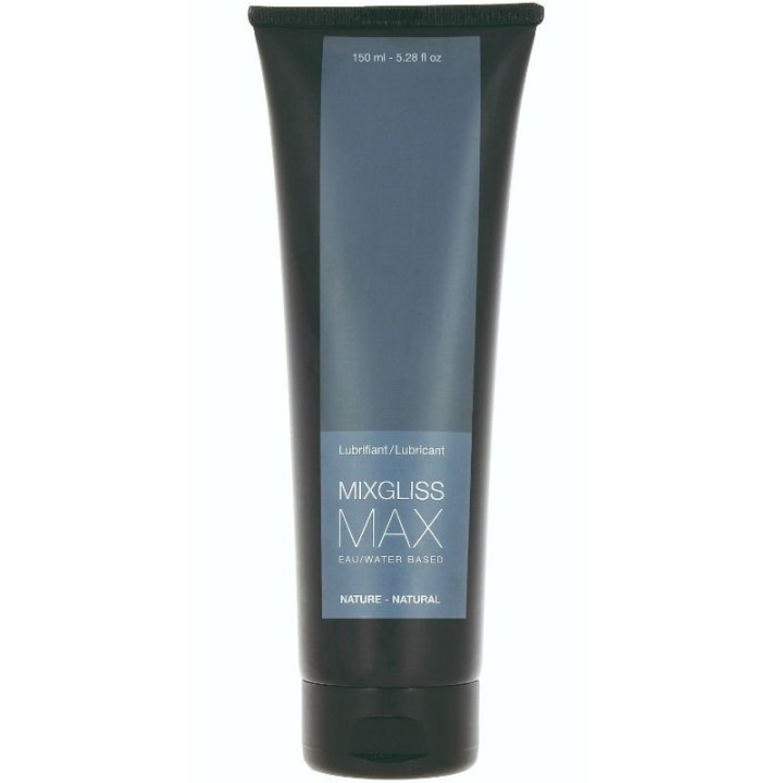 MIXGLISS - MAX LUBRICANTE BASE AGUA EXTRA LUBRICACION 150 ML | VibraZon