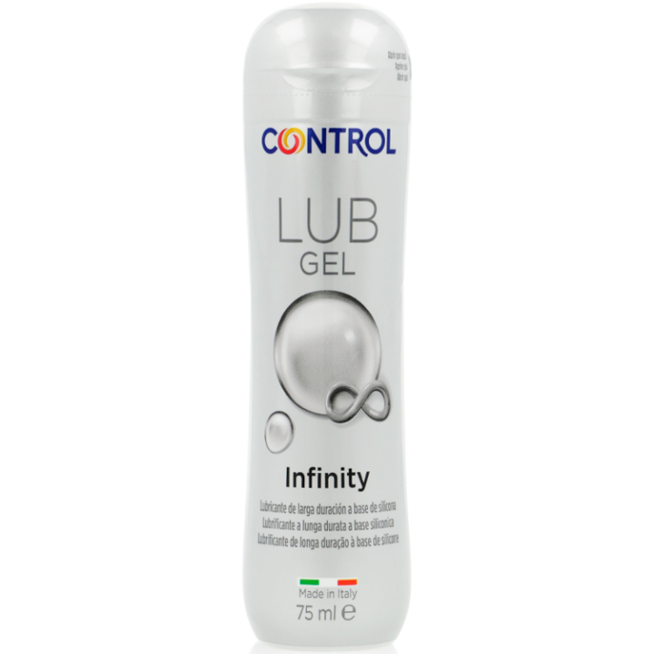 CONTROL - INFINITY LUBRICANTE BASE SILICONA 75 ML | VibraZon