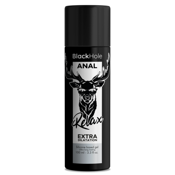 NEGRO HOLE - BASE SILICONA CONCENTRADA DILATACIÓN ANAL 100 ML | VibraZon