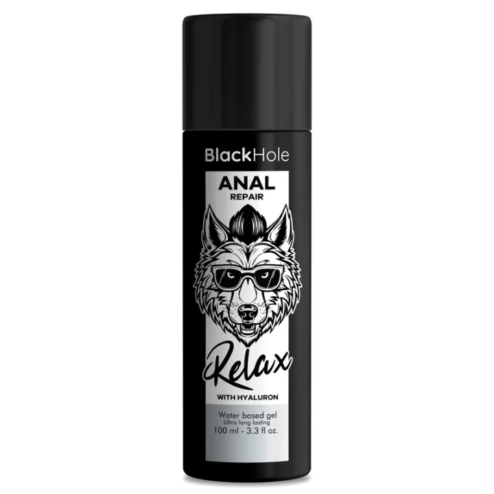 NEGRO HOLE - ANAL REPAIR BASE AGUA RELAX CON HYALURON 100 ML