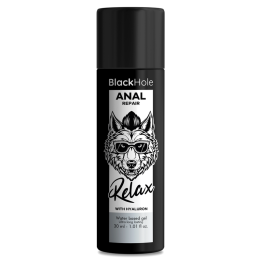 NEGRO HOLE - ANAL REPAIR BASE AGUA RELAX CON HYALURON 30 ML | VibraZon