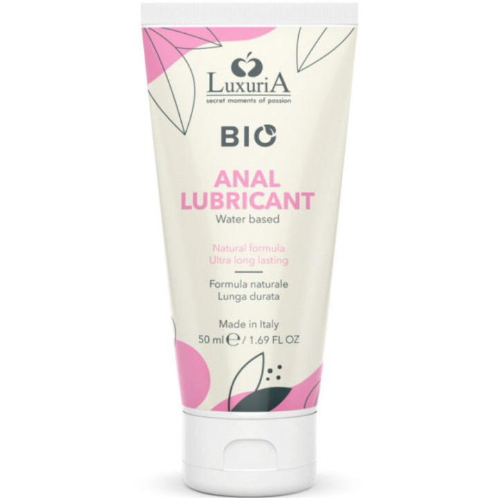 INTIMATELINE - LUXURIA BIO LUBRICANTE ANAL BASE AGUA 50 ML | VibraZon