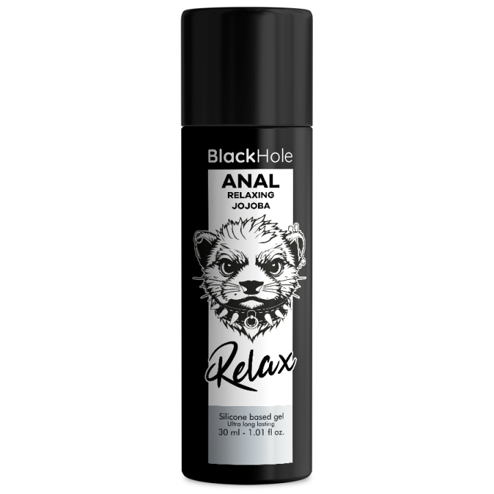 NEGRO HOLE - ANAL RELAXING CON JOJOBA BASE SILICONA 30 ML | VibraZon