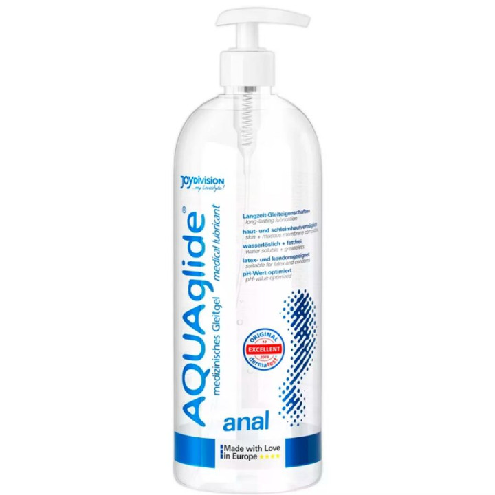 JOYDIVISION AQUAGLIDE - LUBRICANTE ANAL 1 LITRO | VibraZon