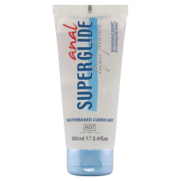 HOT - ANAL SUPERGLIDE LIQUIDA PLEASURE LUBRICANTE ANAL BASE AGUA 100 ML | VibraZon