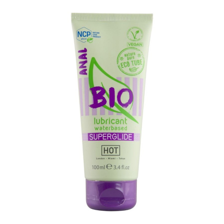 HOT - BIO LUBRICANTE LUBRICANTE BIO BASE AGUA ANAL 100 ML | VibraZon