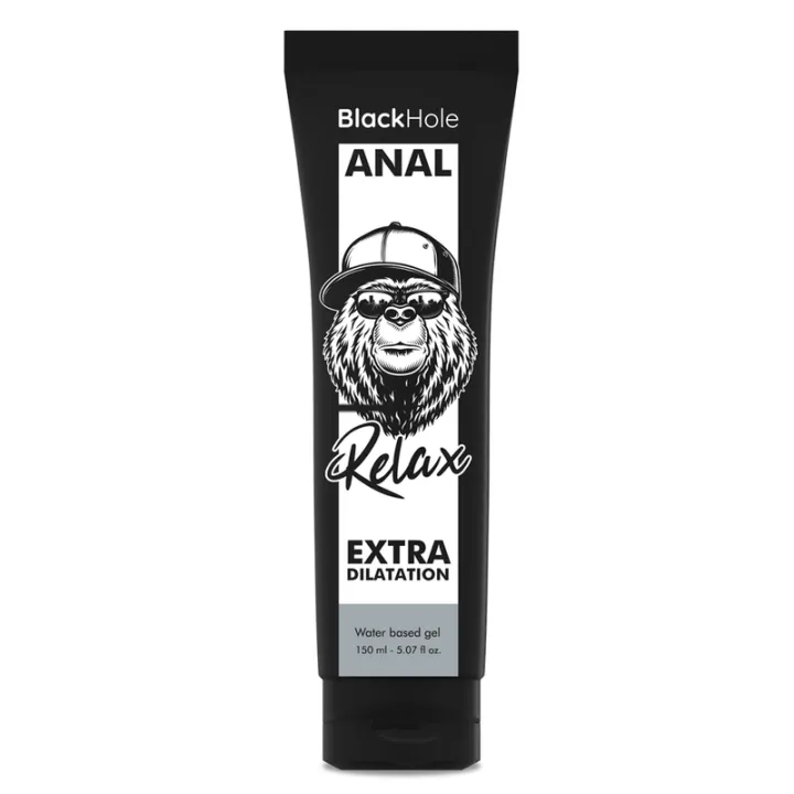 NEGRO HOLE - GEL BASE AGUA DILATACIÓN ANAL 150 ML