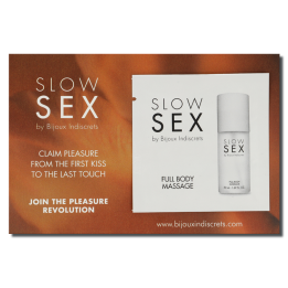 BIJOUX - SLOW SEX FULL BODY MASAJE GEL DE MASAJE 2 ML | VibraZon