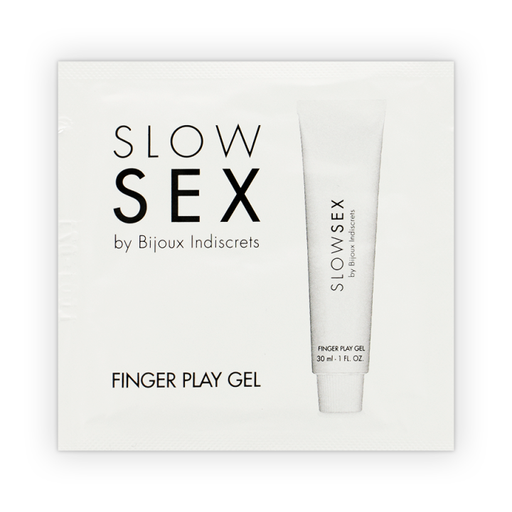 BIJOUX - SLOW SEX GEL DE MASAJE CON DEDOS FINGER PLAY MONODOSIS | VibraZon