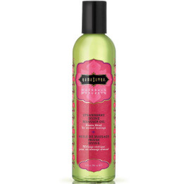 KAMASUTRA - NATURALS ACEITE DE MASAJE FRESA DIVINA 236ML | VibraZon