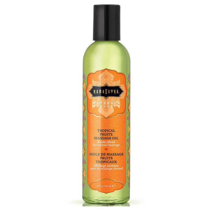 KAMASUTRA - NATURALS ACEITE DE MASAJE FRUTAS TROPICALES 236ML | VibraZon