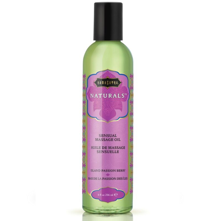 KAMASUTRA - ACEITE DE MASAJE NATURAL PASSION BERRY 236 ML | VibraZon