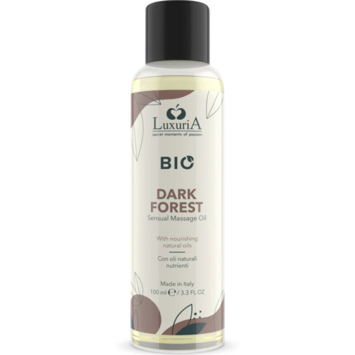 INTIMATELINE LUXURIA - BIO ACEITE MASAJE OSCURO FOREST 100 ML | VibraZon
