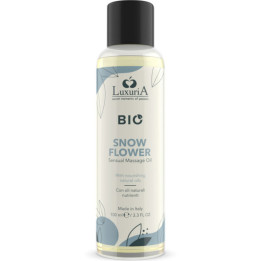INTIMATELINE LUXURIA - BIO ACEITE MASAJE SNOW FLOWER 100 ML | VibraZon