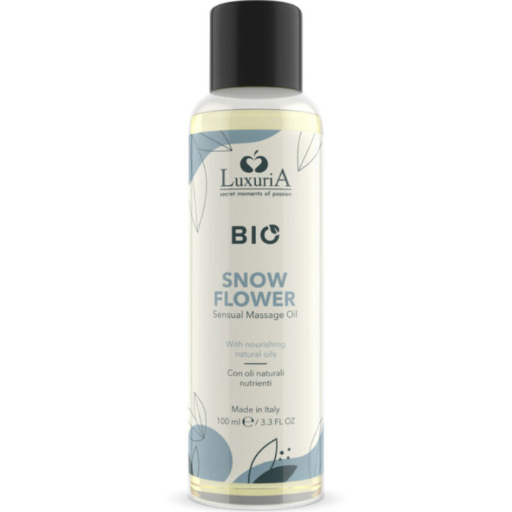 INTIMATELINE LUXURIA - BIO ACEITE MASAJE SNOW FLOWER 100 ML | VibraZon