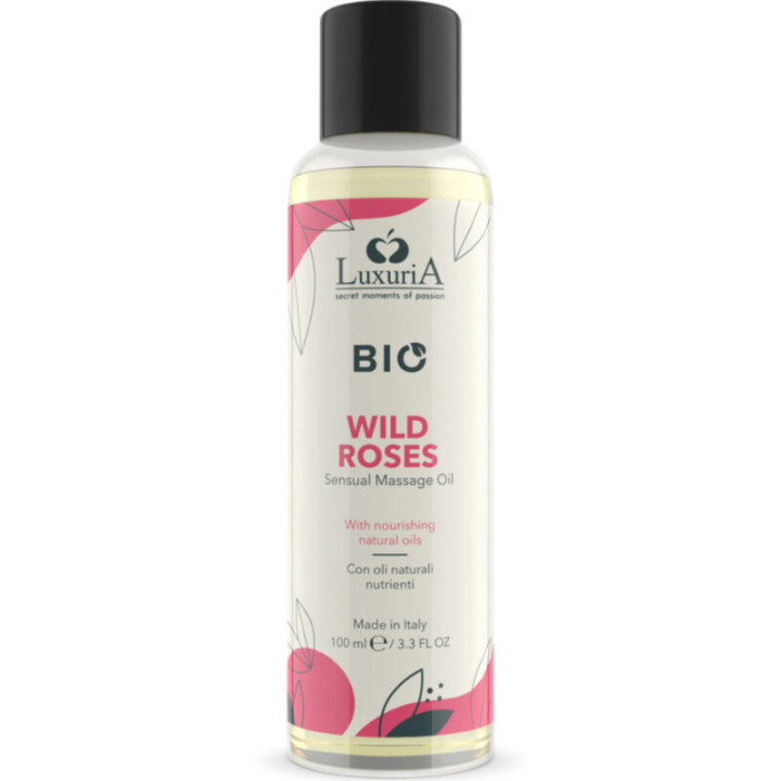 INTIMATELINE LUXURIA - BIO ACEITE MASAJE WILD ROSES 100 ML | VibraZon