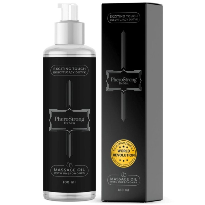 PHEROSTRONG - ACEITE DE MASAJE PARA HOMBRE 100 ML | VibraZon