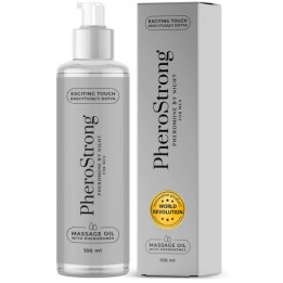 PHEROSTRONG - ACEITE DE MASAJE BY NIGHT PARA HOMBRE 100 ML | VibraZon