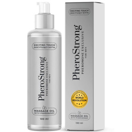 PHEROSTRONG - ACEITE DE MASAJE EXCLUSIVE PARA HOMBRE 100 ML | VibraZon