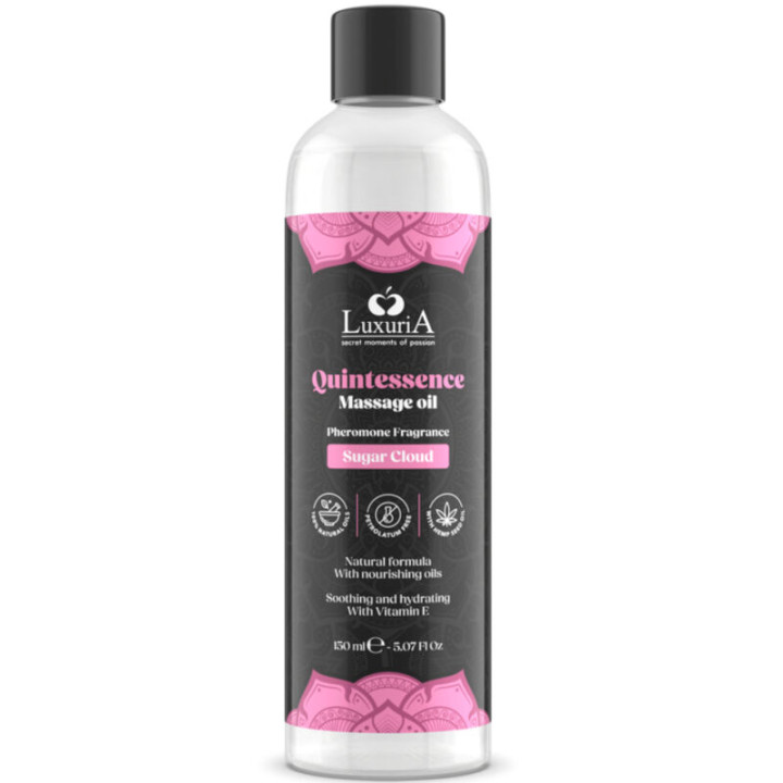 INTIMATELINE LUXURIA - ACEITE DE MASAJES NUBE DE AZÚCAR 150 ML | VibraZon