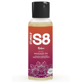 STIMUL8 - S8 RELAX ACEITE DE MASAJE TÉ VERDE 125 ML | VibraZon